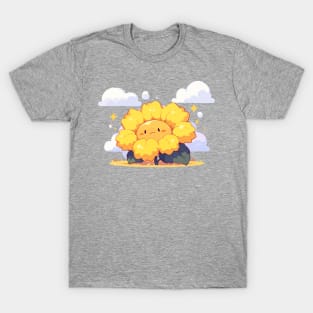 Kawaii Sunflower Baby T-Shirt